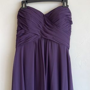 D'Zage Strapless Bridesmaid Dress